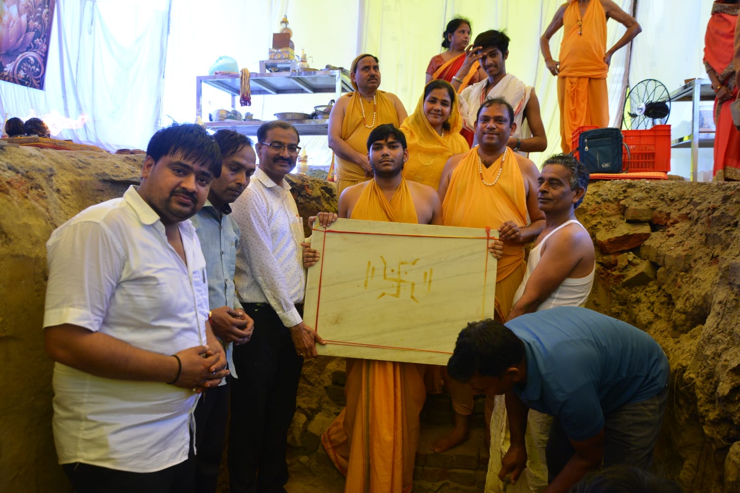 भगवान विमलनाथ की पावन जन्मस्थली कांपिल में 'संत निवास' का भव्य शिलान्यास, जैन समाज में हर्षोल्लास